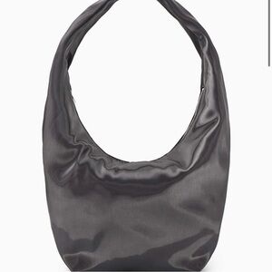 COS HIGH-SHINE SHOULDER BAG NWOT
